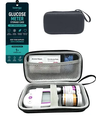 EVA Schutztasche für FoviFlxy Blutzuckermeter, Schwarz