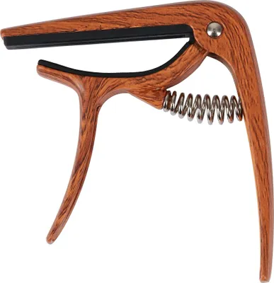 Obrázek produktu pro GUITTO GGC-04 Kovový kapodastr Klasické dřevo