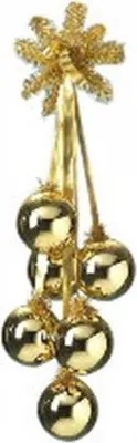 Productafbeelding van Kerstballen set. hangend 10 cm - Goud Decoris