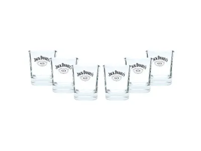 Produktbild von Jack Daniels Old No7 Whiskey Tumbler Glas - 6er Set