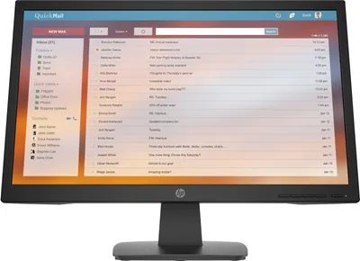 Zdjęcie produktu dla HP P22v G4, 54,6 cm (21.5"), 1920 x 1080 px, Full HD, 5 ms, Czarny