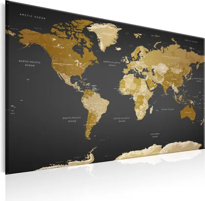 Produktbild von Italienischer Leinwand Leinwandbild - Modern Aesthetics 60x40 cm Karten k-A-0104-b-c