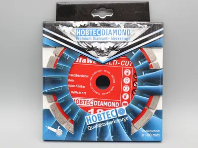 Produktbild von HaWe 81.178 Diamanttrennscheibe multi cut ⌀ 180 x 22,2 mm