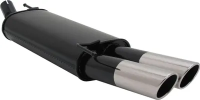 Produktbild von Novus Sportendschalldämpfer für VW Golf III Cabrio (1EXO) 2 x 76mm SR-Design
