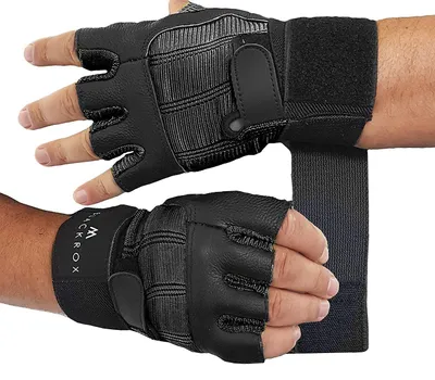 Produktbild von BLACKROX Boston V3 Fitnesshandschuhe – Trainingshandschuhe Gym (Grün / L)