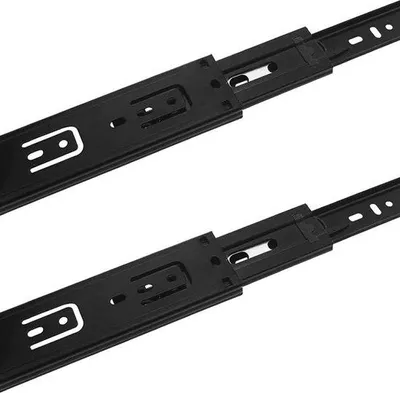 Produktbild von Schubladenführungen 150mm, 3-fach, teleskopisch, 45kg Tragkraft