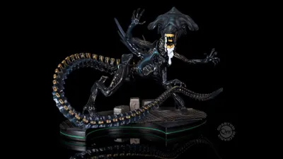 Zdjęcie produktu dla Quantum Mechanix Alien Queen Q-Fig Max Elite Figurka 18 cm QMXALN-0403