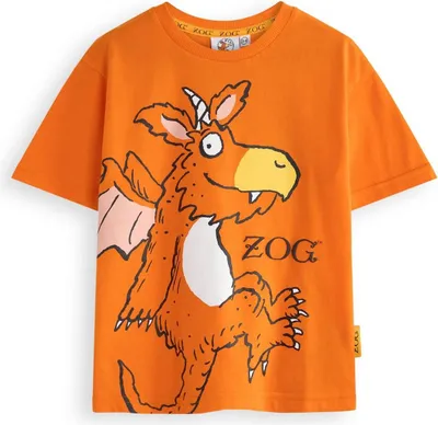 Image de The Gruffalo - T-shirt pour enfants à manches courtes NS8646 (116) (Orange)