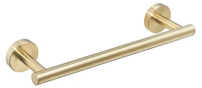 Produktbild von Handtuchhalter 12 Zoll gebürstet Gold SUS304 Edelstahl Wandmontage Bad Küche