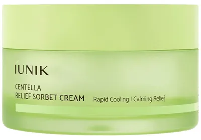 Produktbild von IUNIK Centella Relief Sorbet Creme 50ml beruhigende Sorbet-Gesichtscreme