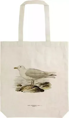 Productafbeelding van Katoenen tas STBAG45 Mewa, grijze shopper