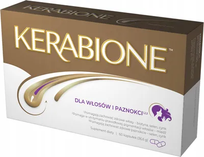 Image de Kerabione - Complément alimentaire de soutien à la santé, 60 gélules.