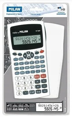 Produktbild von Milan Wissenschaftlicher Taschenrechner 240 Funktionen Weiß