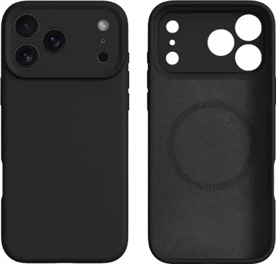 Produktbild von iPhone 17 Pro Hülle - Coverup Colour TPU Back Cover - MagSafe-kompatibel - Schwarz