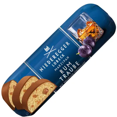 Produktbild von Niederegger Marzipan Brot Rum Traube 125g