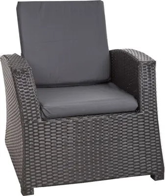 Obrázok produktu pre Sada 4 Sedáky a podsedáky na stoličky | Podsedák 50x55x50 antracit | podsedák záhradný nábytok podsedák stolička | vonkajší vankúš na stoličku