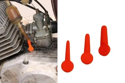 Produktbild von Verschluß-Stopfen 3-er Set für Benzin- und Ölschlauch an Moped, Mofa, Roller - Citomerx
