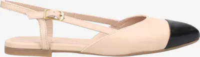 Produktbild von Unisa ASLEY_NTO SKIN/BLK, Peeptoes & Slingpumps in Skin / Nude / Schwarz für Damen, Größe 39