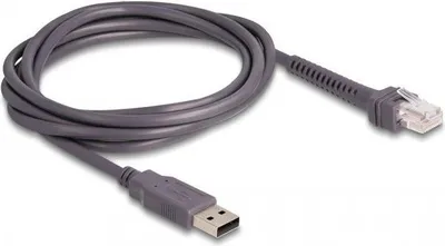 Produktbild von DELOCK RJ50 zu USB 2.0 Typ-A Barcodescanner Kabel 2 m