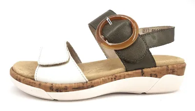 Produktbild von Remonte Damenschuhe Hausschuhe Sandale Grün Freizeit, Schuhgröße:37 EU