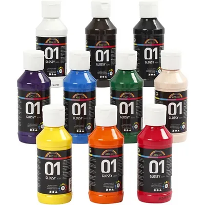 Immagine prodotto di Vernice acrilica lucida 100 Ml 10 pezzi