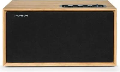 Obrázek produktu pro Dřevěný reproduktor – THOMSON – WS502 – Bluetooth 5.0, 100 W, RCA, USB, AUX-IN