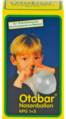Produktbild von Otobar Nasenballon für den Druckausgleich im Mittelohr, 1 St. Kombipackung