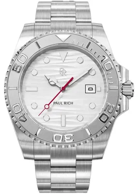 Immagine prodotto di Paul Rich PR-46709 Orologio da uomo Crystal Bay Arctic Shore Argento-Bianco 40 mm 5 ATM