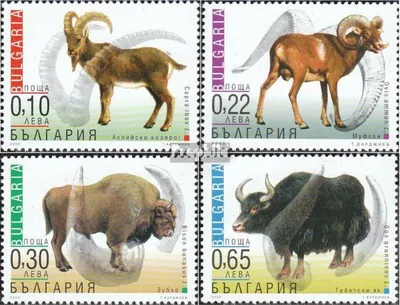 Produktbild von Briefmarken Bulgarien 2000 Mi 4484-4487 (kompl.Ausg.) postfrisch Adaptierte Tiere