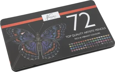 Obrázek produktu pro Profesionální sada 72 pastelek v kovové krabičce, Fine Art, Nassau