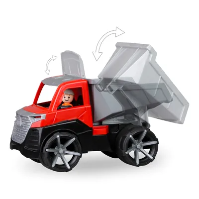 Image de TRUXX2, camion-benne, carton décoratif