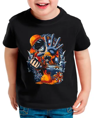 Produktbild von style3 Buccaneer Kinder T-Shirt anime manga luffy cosplay