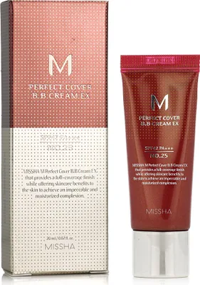 Produktbild von MISSHA M Perfect Cover BB Cream SPF 42 (No.25 Warm Beige) 20 ml
