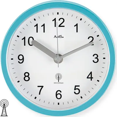 Produktbild von AMS Funk-Wanduhr, Funkwerk, D16x5cm, 5921