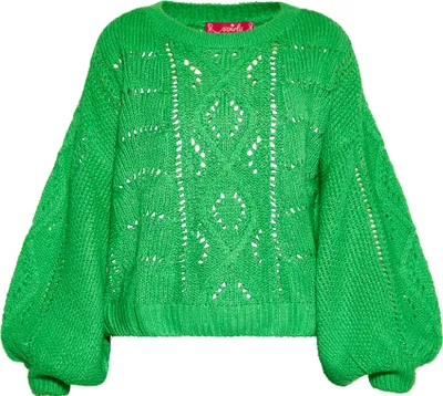 Image de Pull SWIRLY pour femmes - vert, M