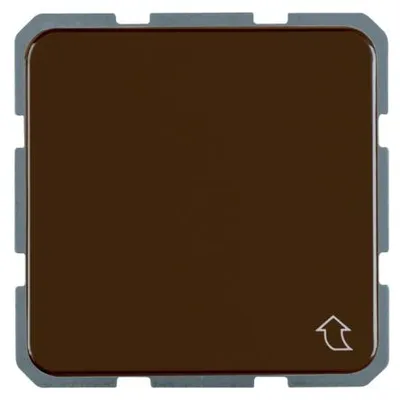 Produktbild von Hager 471501, Typ F, Braun, Kunststoff, Thermoplast, IP44, 250 V, 16 A