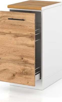 Zdjęcie produktu dla Szafka Kuchenna Stojąca Z Blatem Szafka Cargo 40Cm Spremium Dąb Wotan