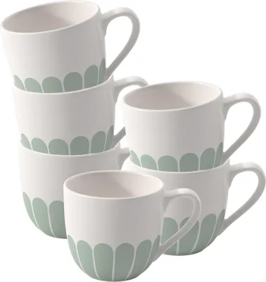 Produktbild von Villeroy & Boch Fleur Couleur Espressotasse 70 ml 6er Set - Vert