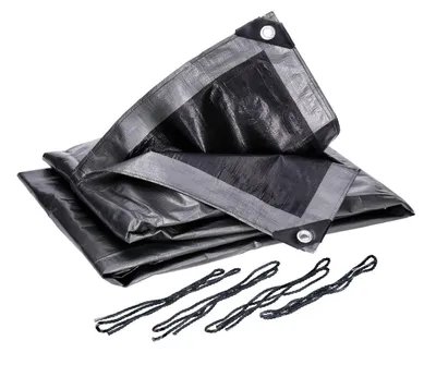 Imagen del producto de Lona de protección de 3x5 metros con ojales, de 140 g/m², impermeable