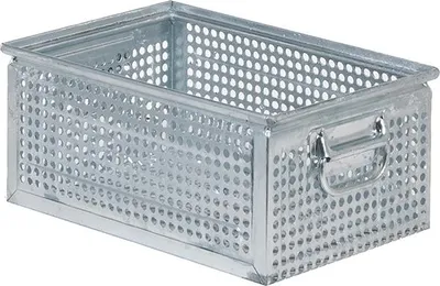 Produktbild von Stahllochkasten GR.272-4 VERZINKT MM B=450 T=300 H=200