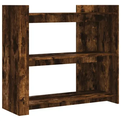Produktbild von vidaXL Konsolentisch Räuchereiche 100x35x90 cm Holzwerkstoff