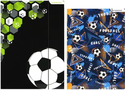 Produktbild von A4 Fußball-Radiergummi-Mappe Starpak