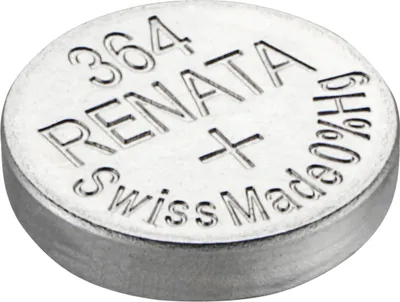 Produktbild von RENATA Knopfzelle 364, 19mAh, Silberoxid