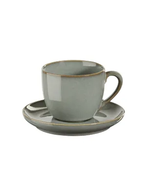 Produktbild von ASA SAISONS Espresso mit Untertasse eucalyptus 0,09l