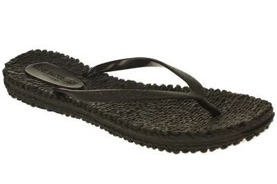 Produktbild von Ilse Jacobsen Hornbaek CHEERFUL - Damen Zehentrenner - 01black, Größe:36 EU