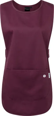 Image de KARLOWSKY Chemisier pour femme ESSENTIAL Col rond Regular Aubergine S