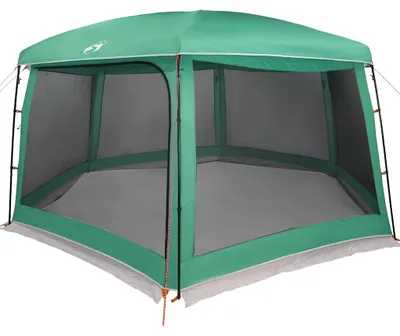 Immagine prodotto di vidaXL Tenda da piscina con copertura rimovibile Tenda con pareti in rete Verde mare 670x590cm