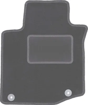 Immagine prodotto di Tappetino conducente in velluto grafite adatto per Toyota Aygo II (2014-, hatchback) – con fissaggi – su misura