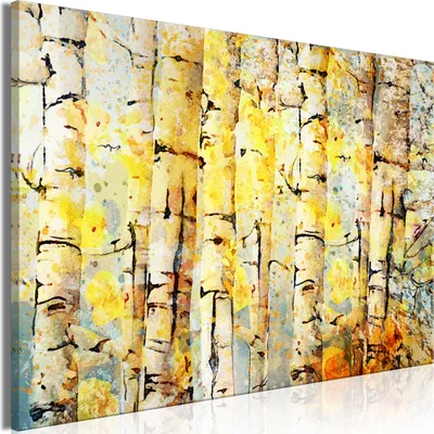 Produktbild von Vlies Leinwandbild - Summer Colors of the Forest (1 Part) Wide 60x40 cm Landschaften b-C-10023-b-a