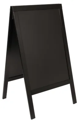 Produktbild von Securit Schiefertafel Doppel-Staffelei 125 x 69 x 56,5 cm